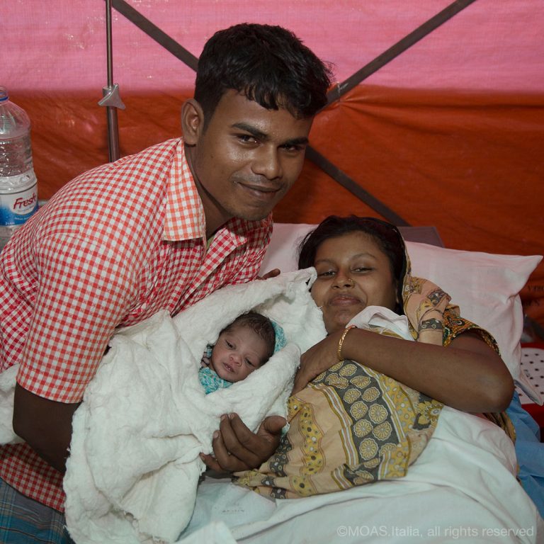 Read more about the article The miracle of Life in our MOAS Aid Station in Shamlapur, Bangladesh