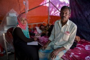 MOAS Aid Stations: an oasis of listening, care and comfort